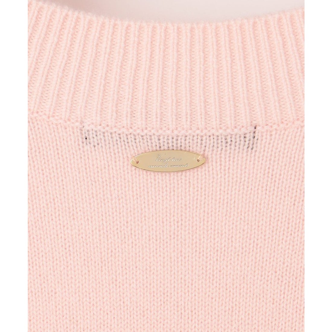 ニジュウサンク 23区 【洗える】ウールカシミヤ Vネック ニット