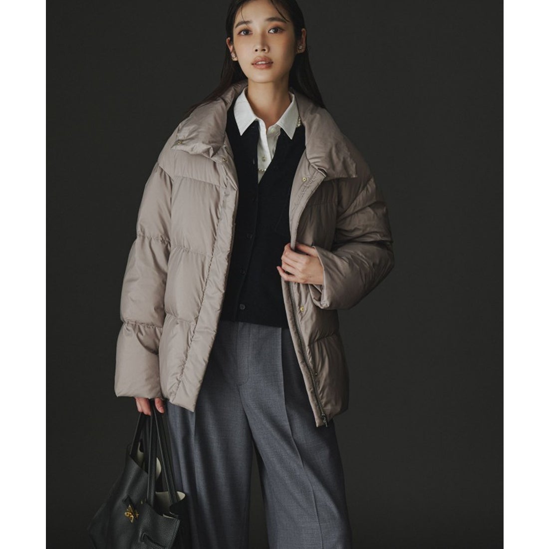 ニジュウサンク 23区 【VERY12月号掲載】シレータフタ ハイネック