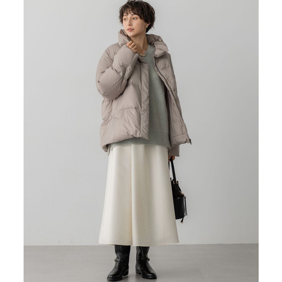 ニジュウサンク 23区 【VERY12月号掲載】シレータフタ ハイネック