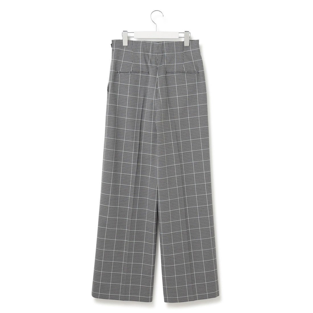 23区 【洗える】ガンクラブプレイドチェック パンツ （グレーチェック