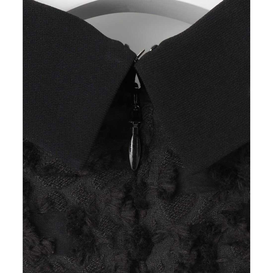 23区 【VERYコラボ】ボタニカル カットジャカード ブラウス （ネイビー