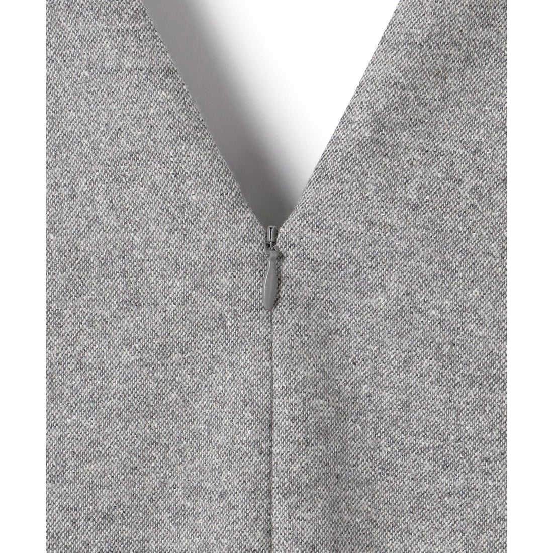 23区（大きいサイズ） シルクネップツイード ジャンパースカート