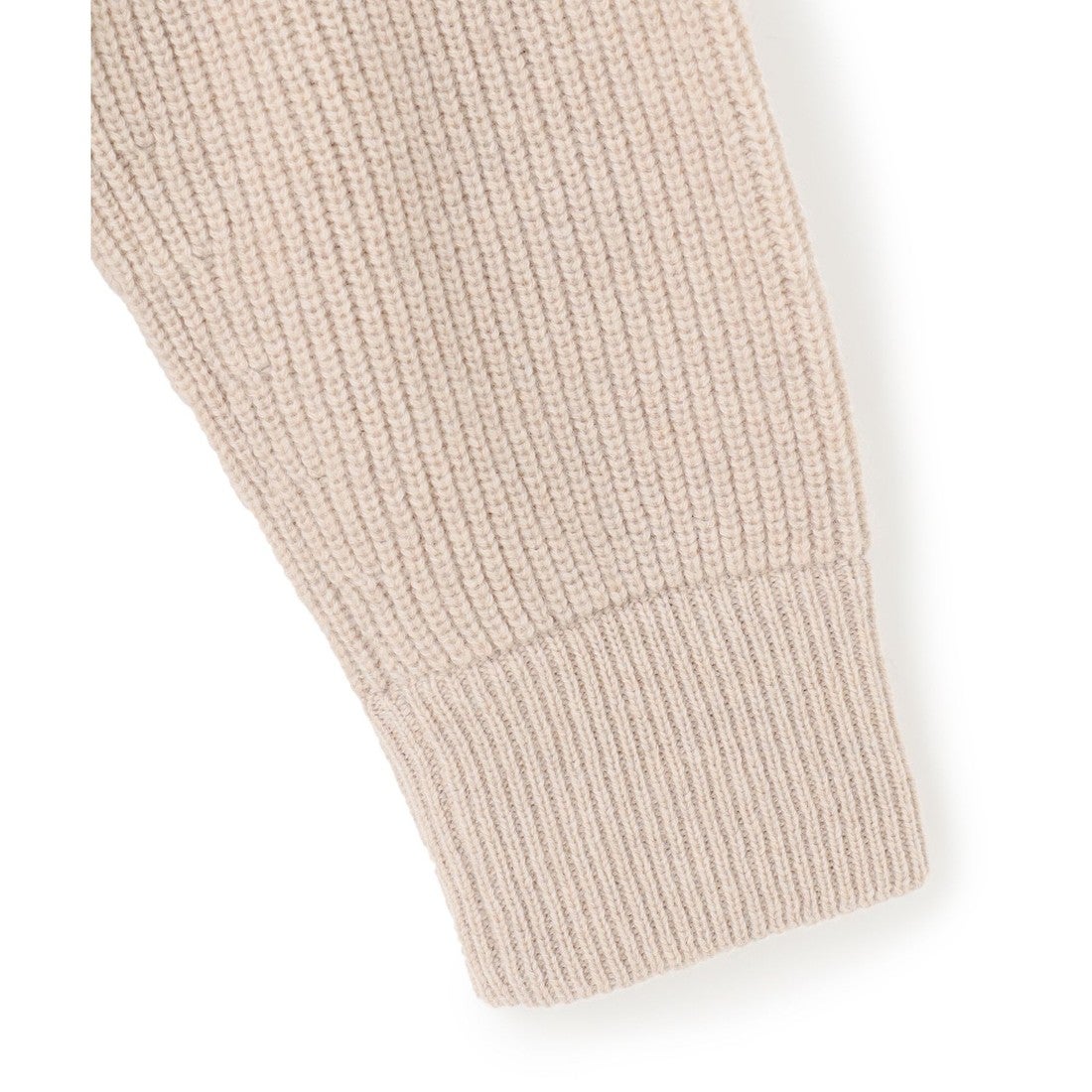 23区（大きいサイズ） 【洗える】カシミヤブレンド ジップアップ