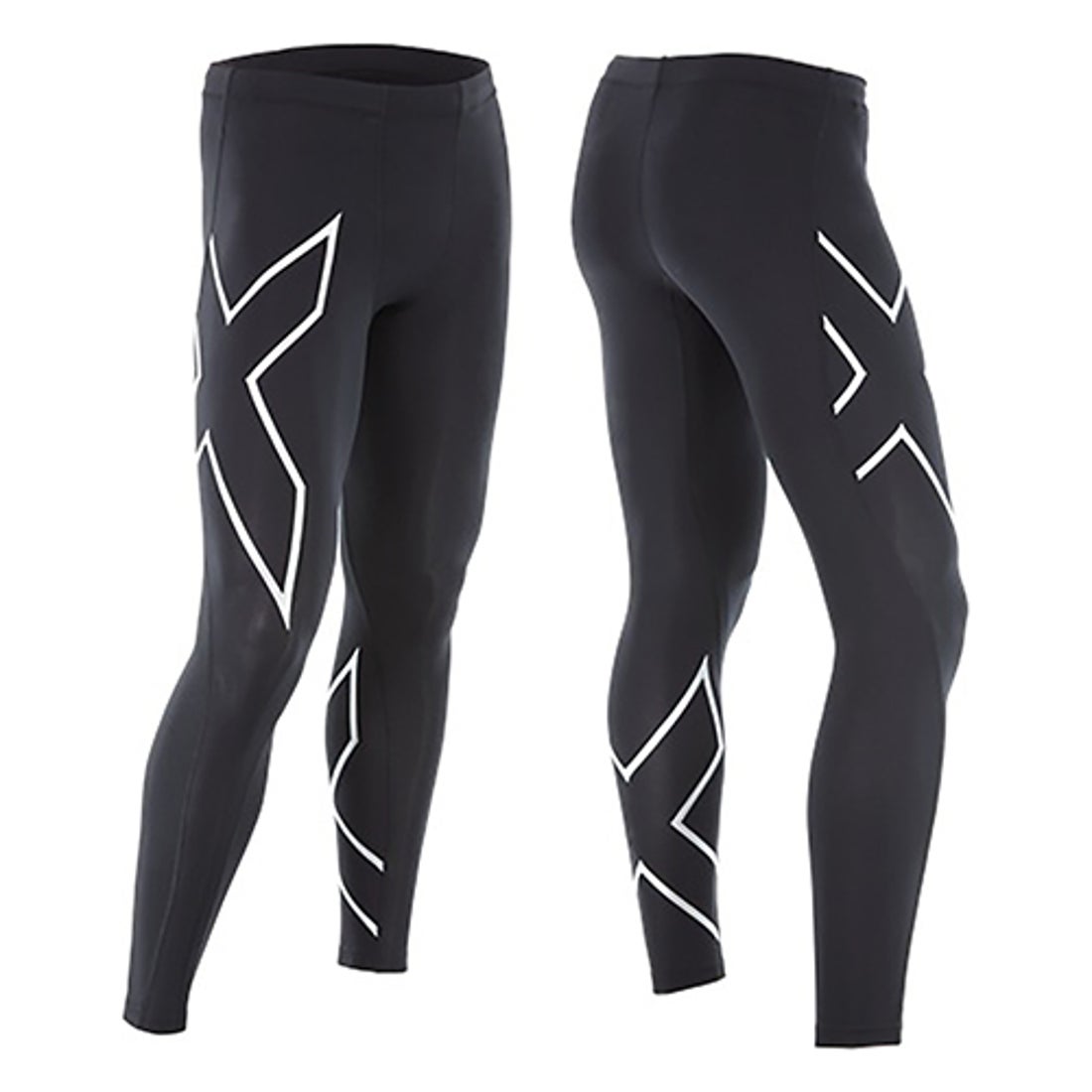 2XU PWXコンプレッションタイツ(ブラック×シルバー) MA3849B BLKSIL