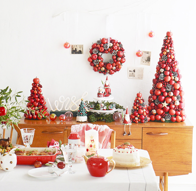 幸せの象徴“りんご”だらけのクリスマス！Afternoon Tea LIVING 2017年