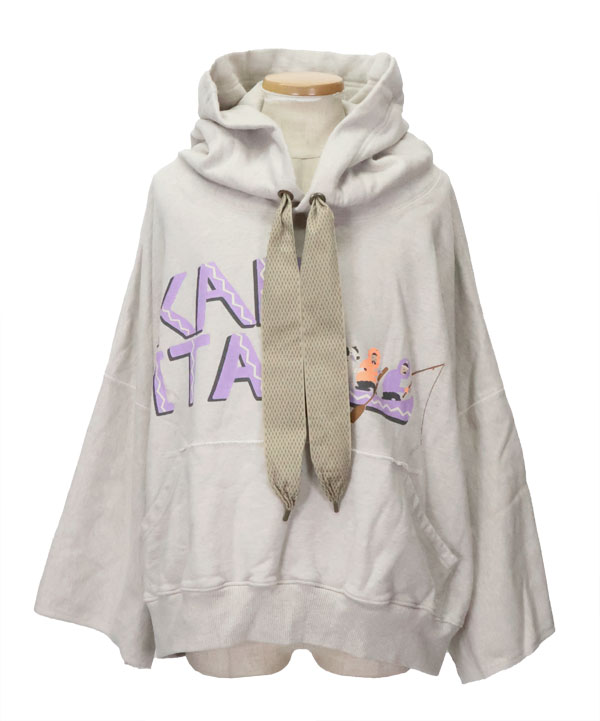 KAPITAL キャピタル TOP裏毛 デビルフードパーカー(カヌーKAPITALpt