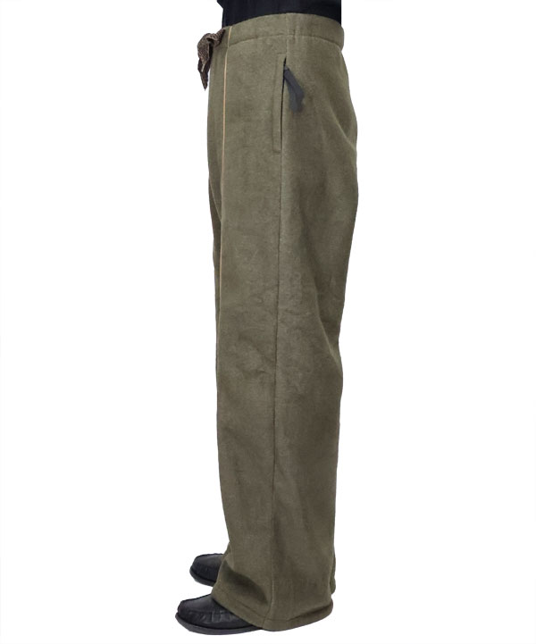 KAPITAL キャピタル リバースフリース PUBイージー ストレートパンツ