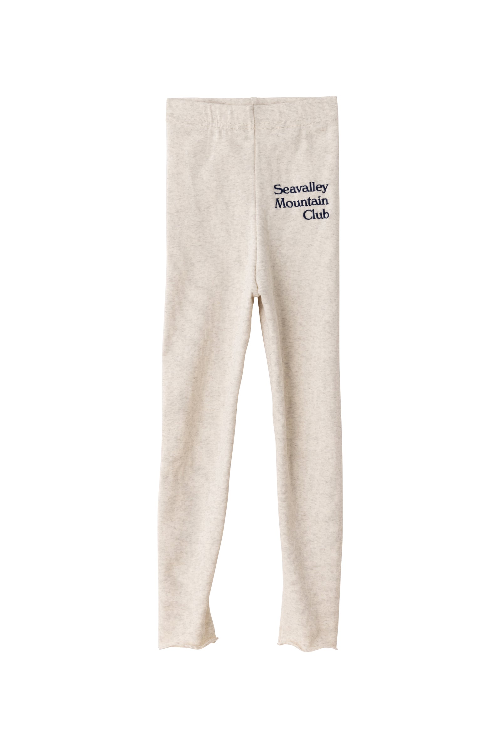 SEA CHIBI “Seavalley Mountain Club” CIRCULAR RIB TROUSERS