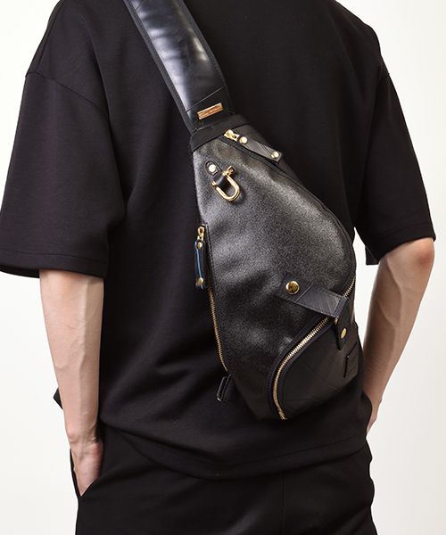 森野帆布コラボ/ワンショルダーバッグspiral PRO MODEL | 日本職人が