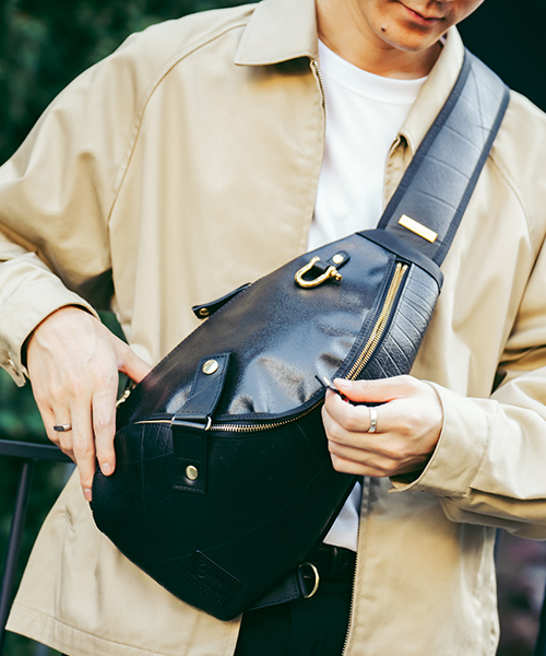 森野帆布コラボ/ワンショルダーバッグspiral PRO MODEL | 日本職人が