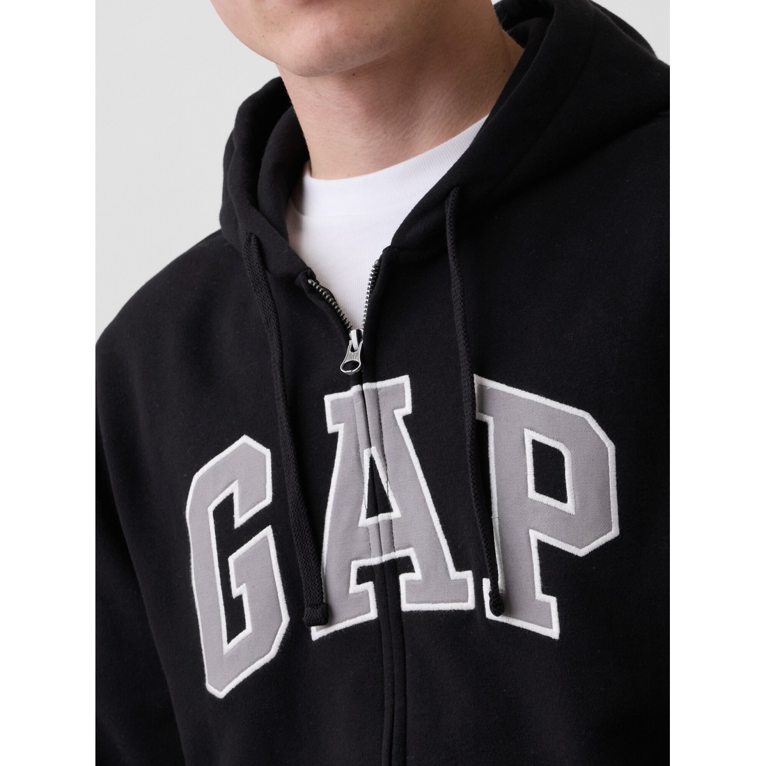 Adult VintageSoft Arch Logo Zip Hoodie available now at The Galleria™