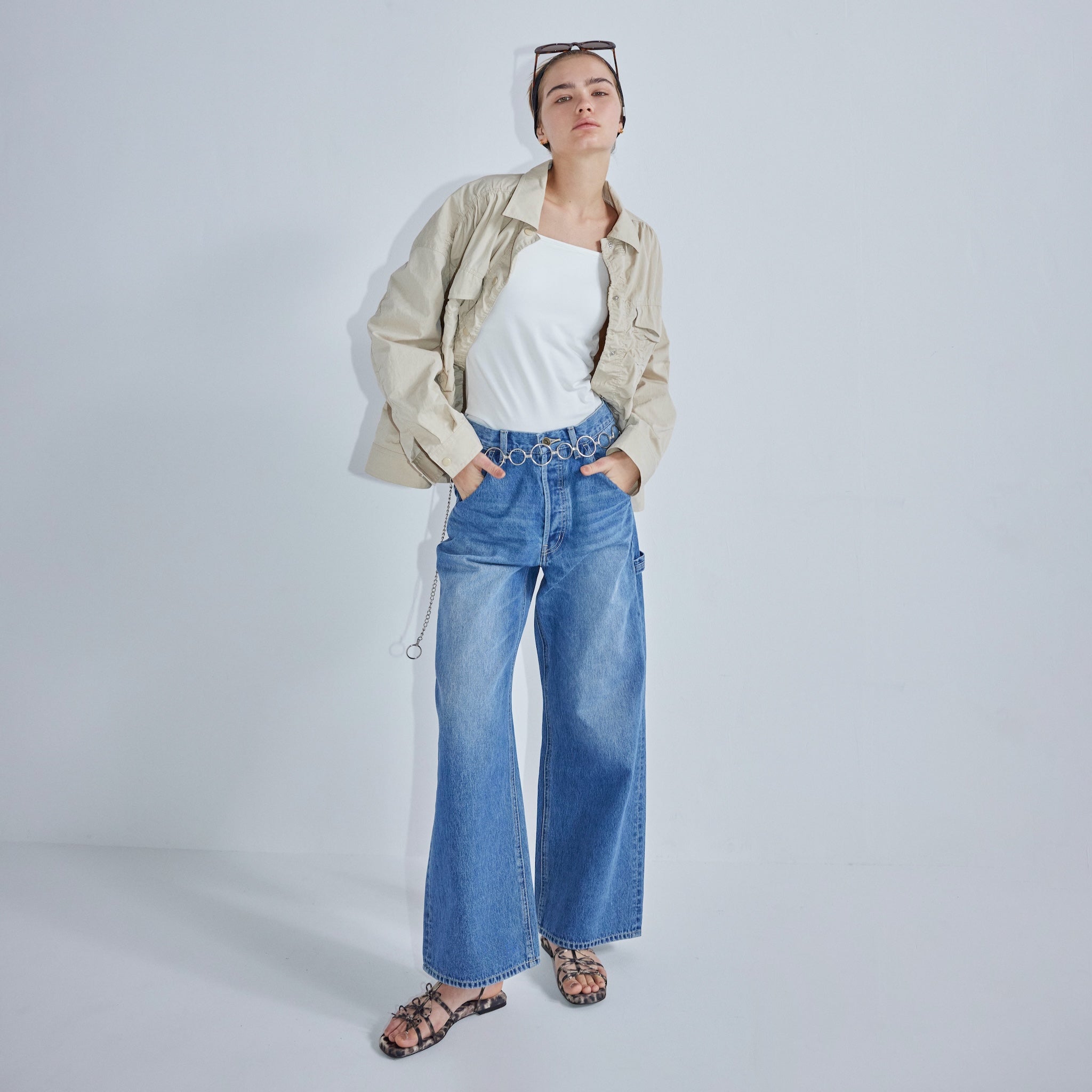 ペインターbaggy denimパンツ SRN05