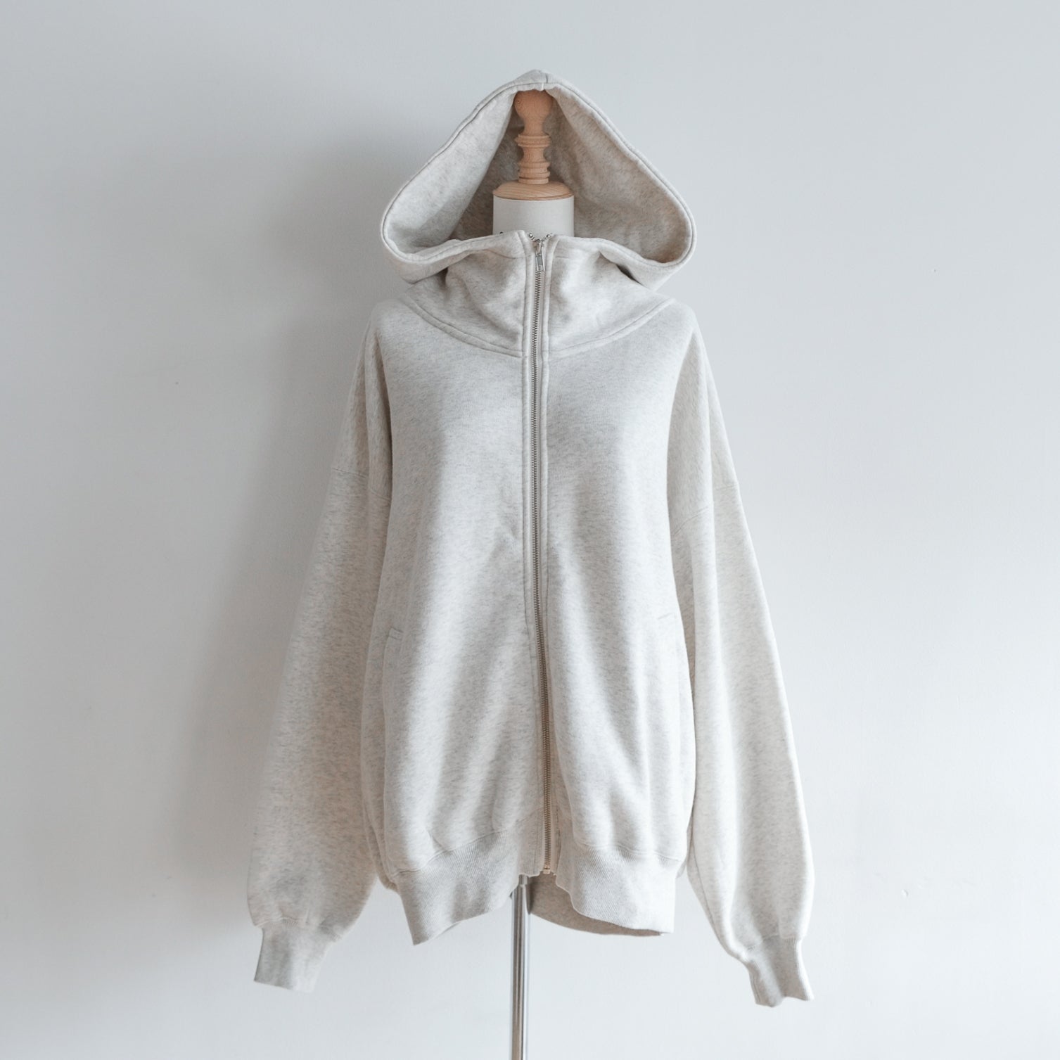 Volume Sweat Big Zipフーディー