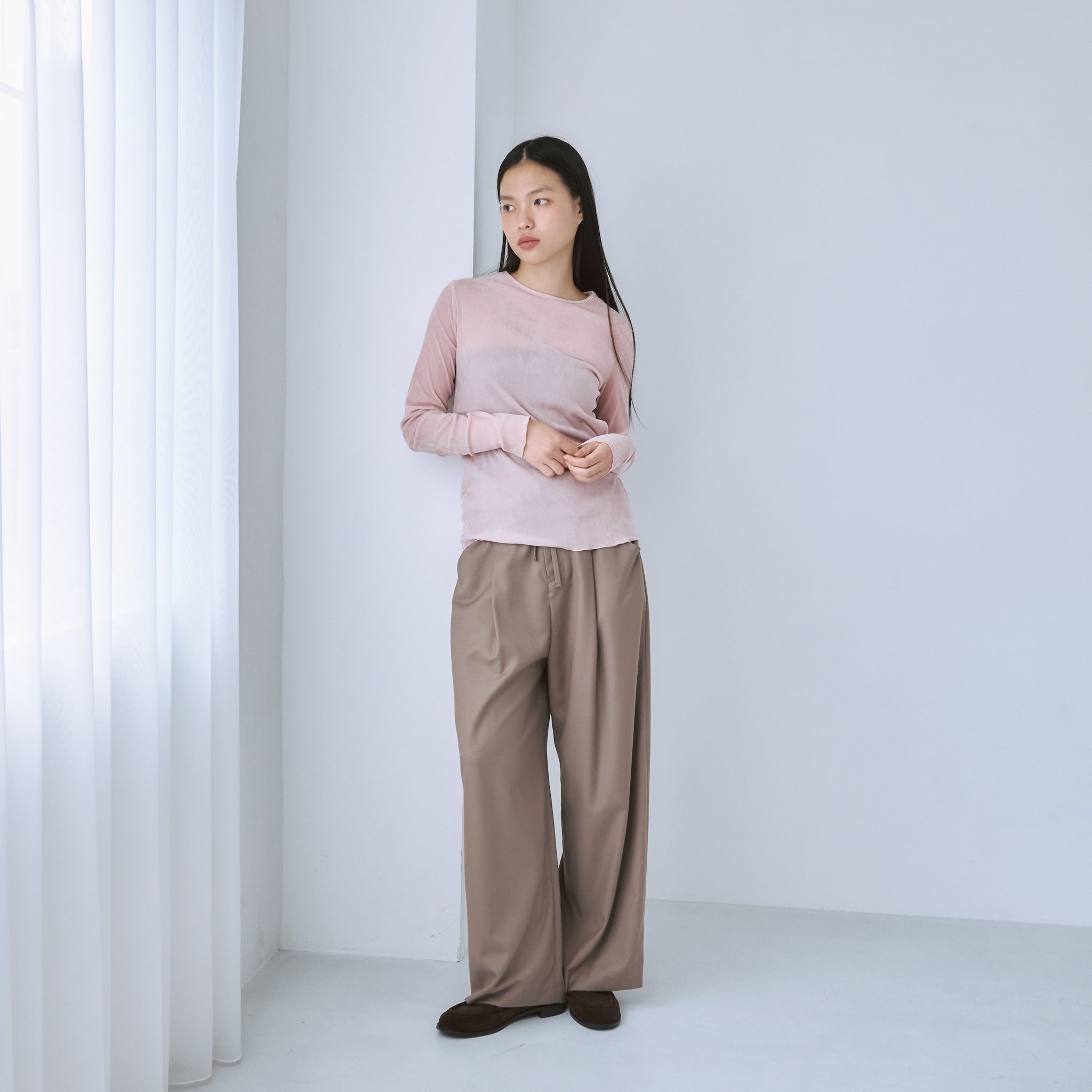 Sea Room Lynn ブラウン ワイドパンツ Sea Room Lynn ブラウン ワイド