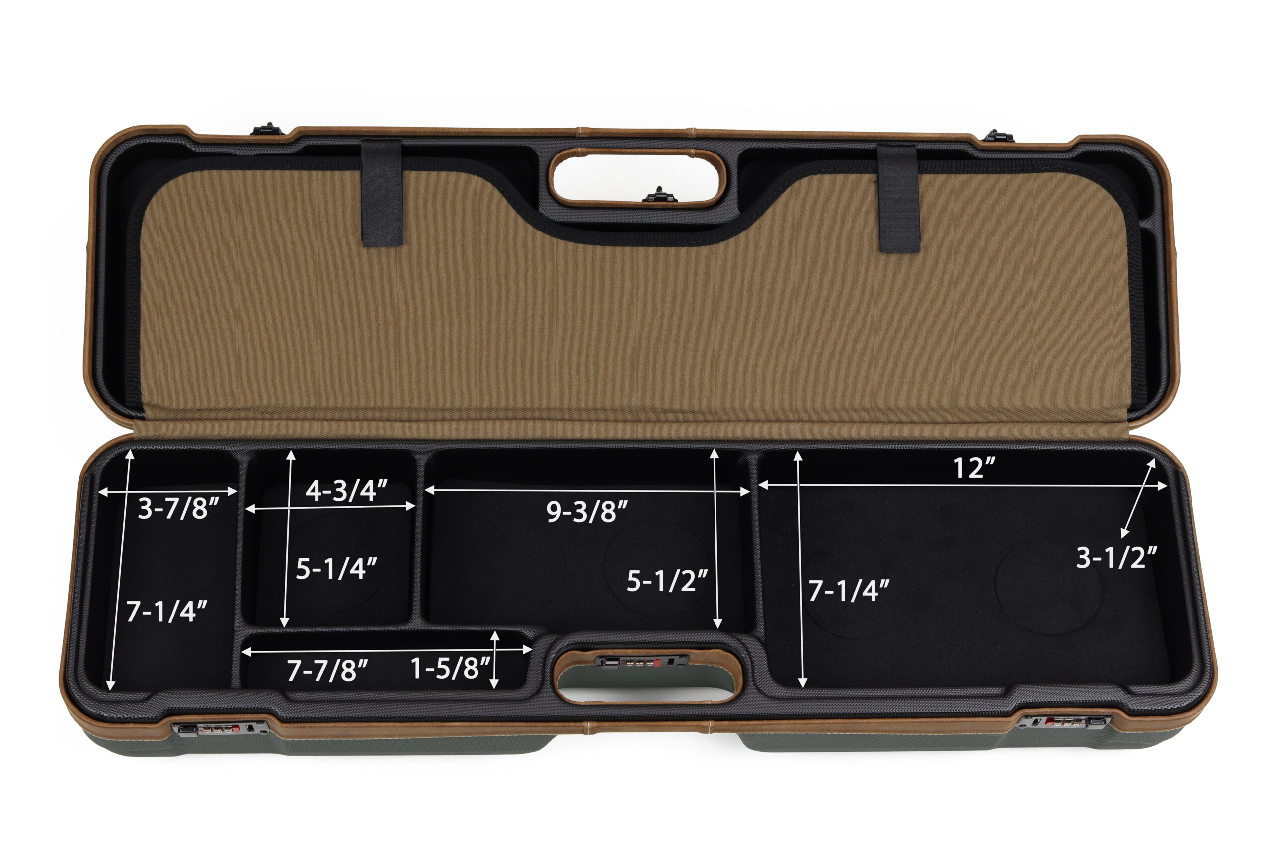 Premium Classic Fly Fishing Rod and Reel Travel Case - Sea Run Cases