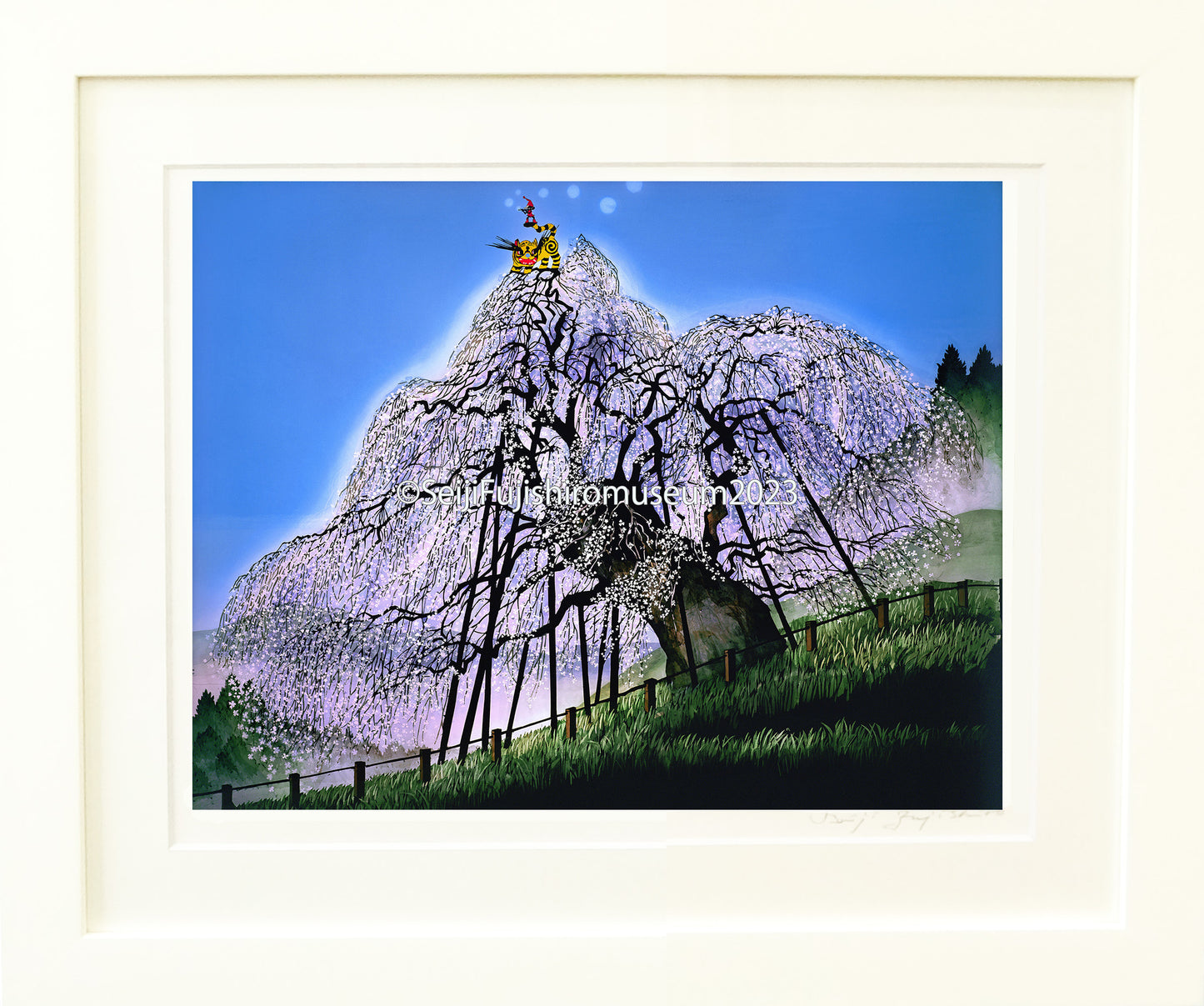 藤城清治 太陽の歌 FSM-33 ジクレー版画 藤城清治 太陽の歌 FSM-33