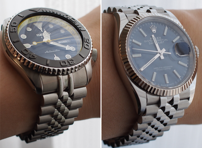 タイコノートのジュビリーブレスをロレックスと比較！高品質なセイコー