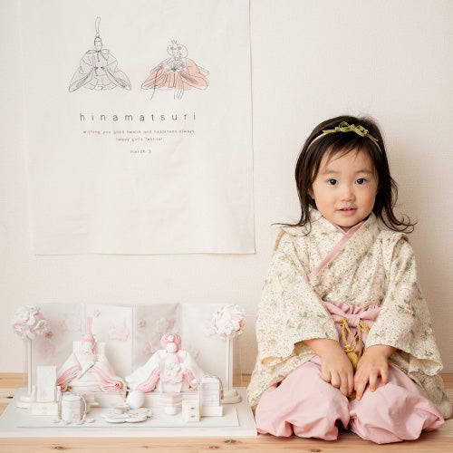 咲重（SAE）｜オートクチュールレースベビー袴 和洋袴- 花風・伊吹