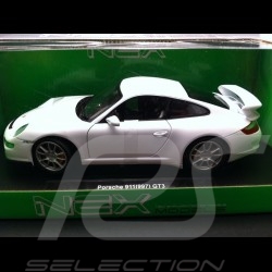 Porsche 997 GT3 white 1/18 Welly 18024W