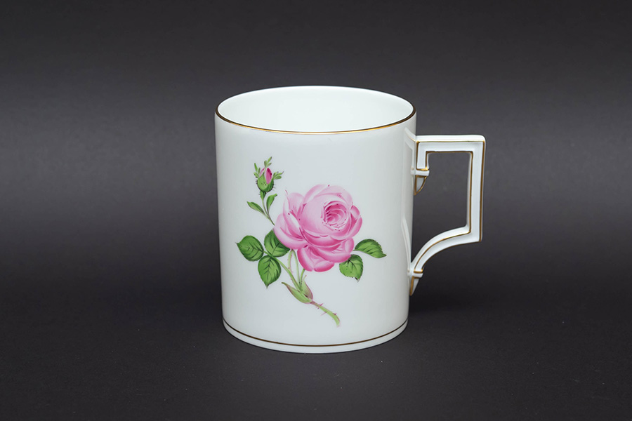 マイセン ピンクローズ マグを買い取りました｜ブランド食器買取の