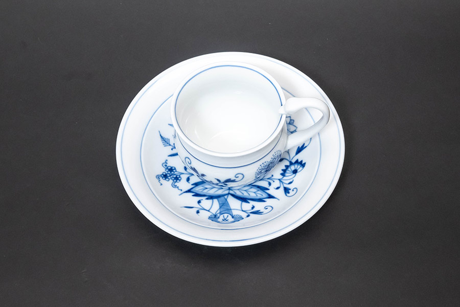 マイセン ブルーオニオン コーヒーカップ＆ソーサー（14581）を