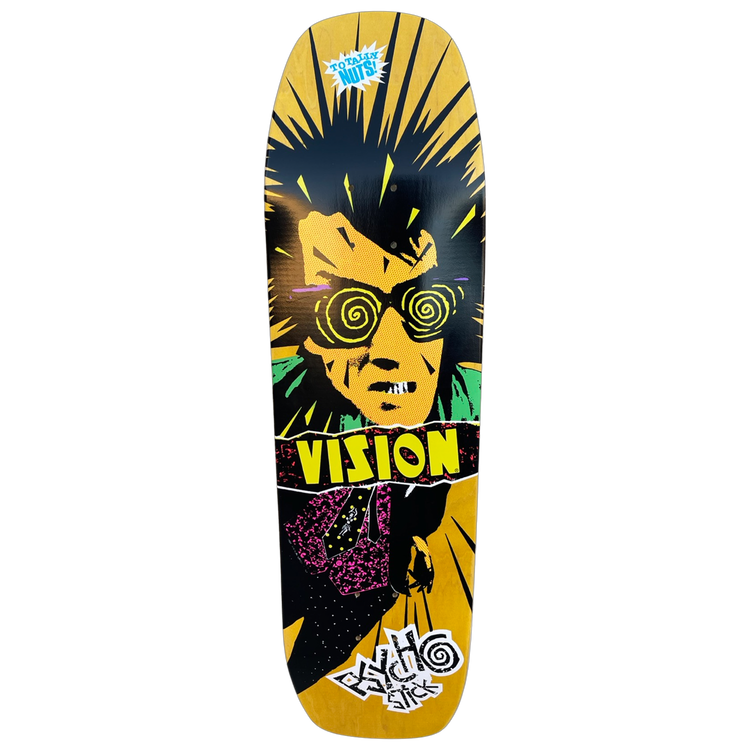 Vision Psycho Stick Modern Shaped Deck- 8.875