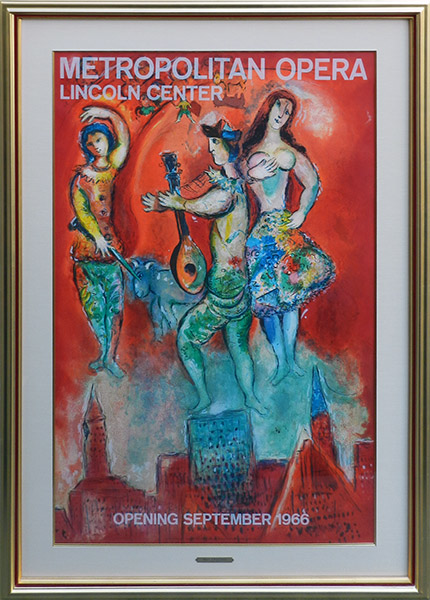 t*a様 シャガール リトグラフ『ラ・シュヴォーシェ』アメリカ