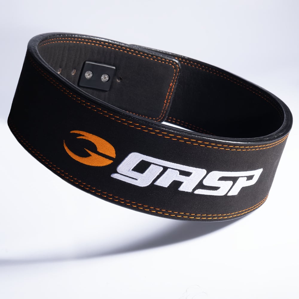The GASP Lever Belt is a strong training companion for heavy lifts