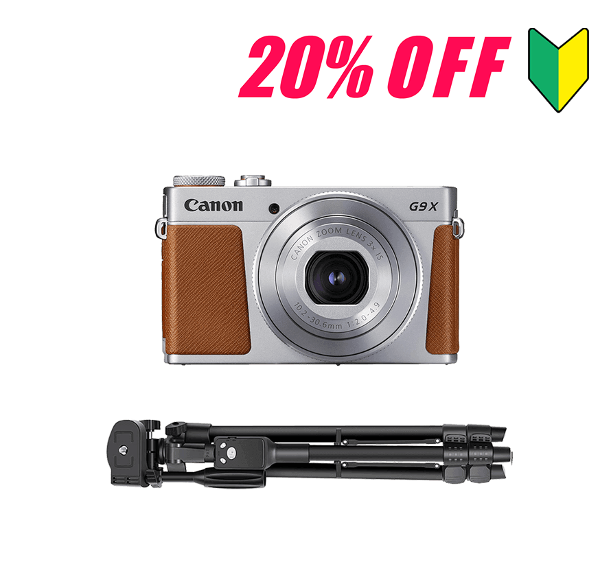 カメラレンタル] Canon PowerShot G9 X mark II 三脚セット｜デジタル