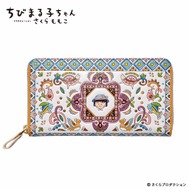 ちびまる子ちゃん」さくらももこワールド、友禅職人が染める“長財布”に