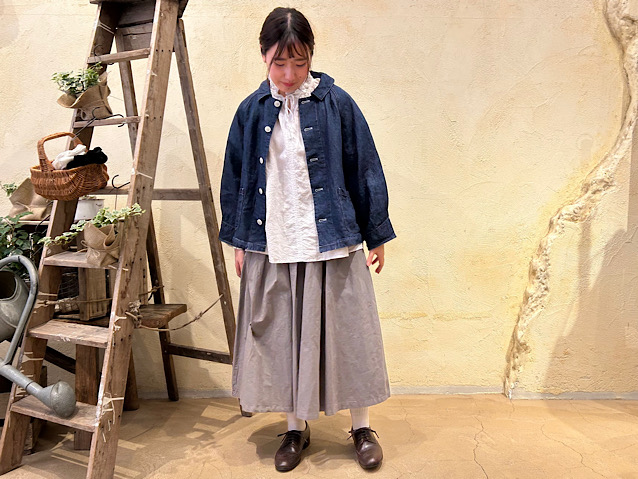 春のリネンデニム*** | 岡山店 | nest Robe Shop Blog | nest Robe