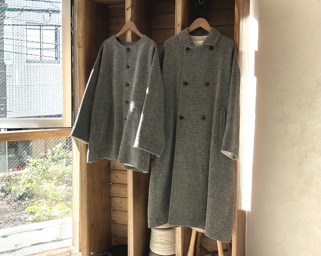 ウールリネングレンチェックコート＊＊ | 表参道店 | nest Robe Shop