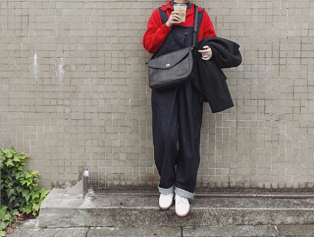 ネストローブ　デニムデッキサロペット　インディゴ 中古・古着通販】nest Robe (ネストローブ) デニムフロントホック