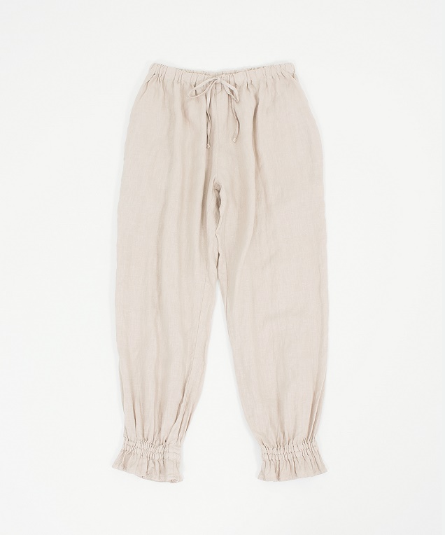 ネストローブ　リネンフリルイージーパンツ　オフホワイト　美品 Weekly Ranking >>店頭人気アイテム 8/5 | ONLINE SHOP | nest Robe