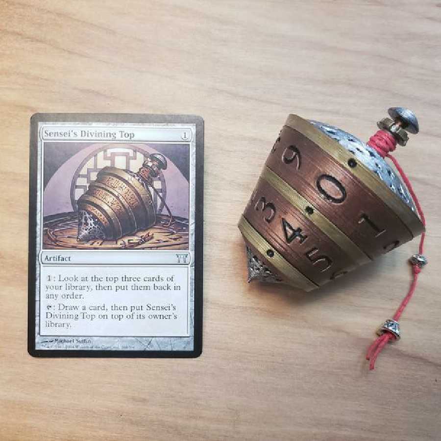 MTG 師範の占い独楽 ライフカウンター 1枚の通販 えるふ（1455711454