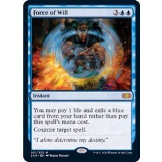 旧枠初版意志の力⁄Force of Will MTG 非FOILアライアンス 旧枠 意志