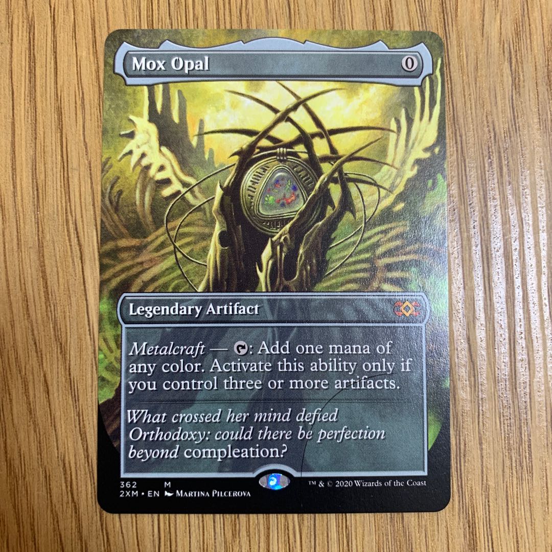 オパールのモックス Opal Mox 英語 foil ジャッジ褒賞 オパールの