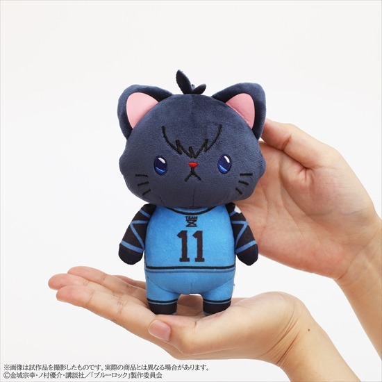 ブルーロック withCAT アイマスク付きぬいぐるみキーホルダー 糸師 凛