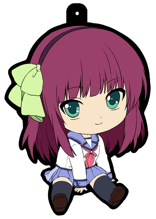 ぺたん娘 Angel Beats！ トレーディングラバーストラップ Vol.1 10個