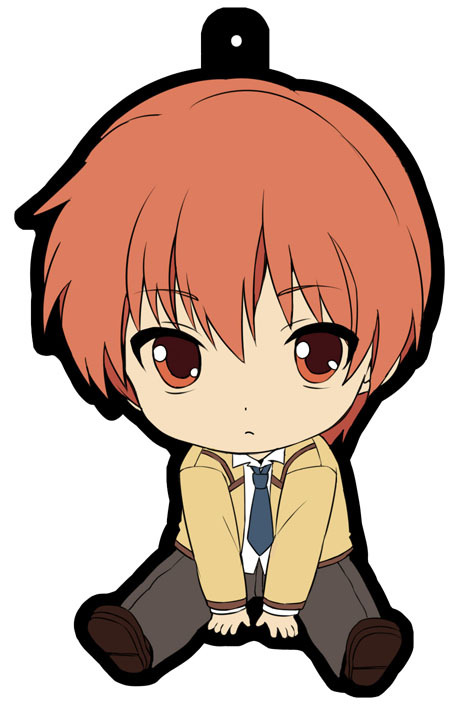 ぺたん娘 Angel Beats！ トレーディングラバーストラップ Vol.1 10個