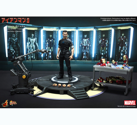 ホットトイズ ムービー・マスターピース アイアンマン3 1/6 トニー