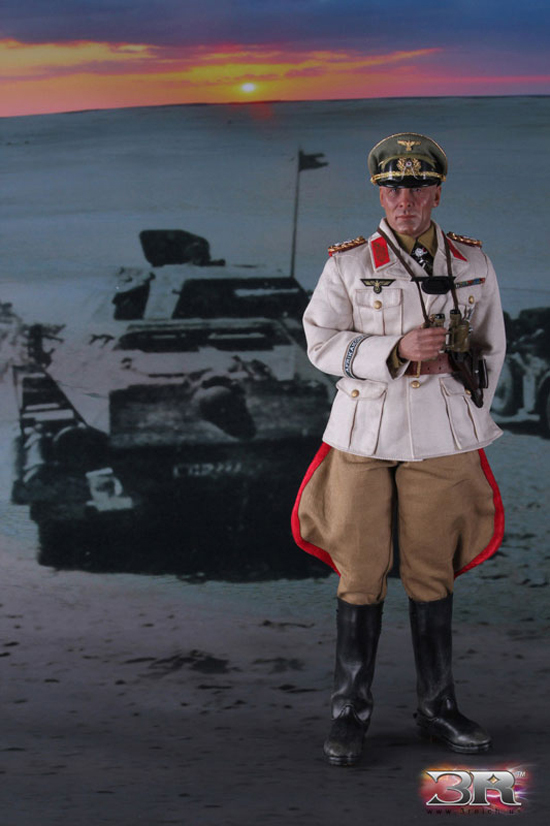 3R ナチス・ドイツ国防軍陸軍元帥 砂漠の狐 1/6 エルヴィン・ロンメル