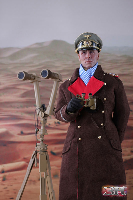 3R ナチス・ドイツ国防軍陸軍元帥 砂漠の狐 1/6 エルヴィン・ロンメル