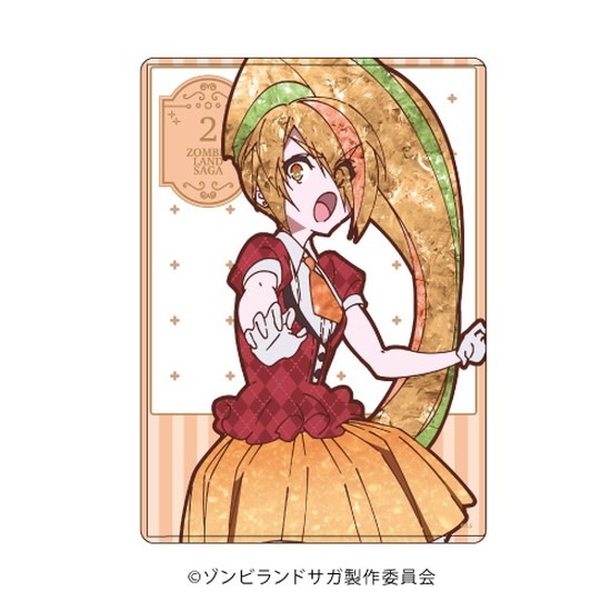 ゾンビランドサガ キャラクリアケース 02 二階堂サキ MANGEKYO｜ホビー