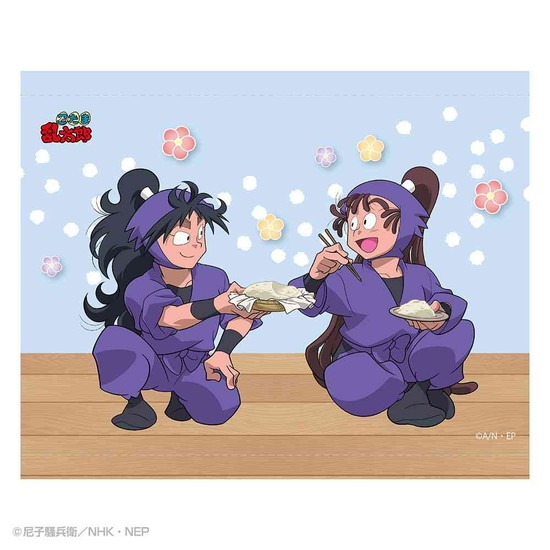 忍たま乱太郎 「同室」描き下ろし A3タペストリー 久々知兵助・尾浜勘