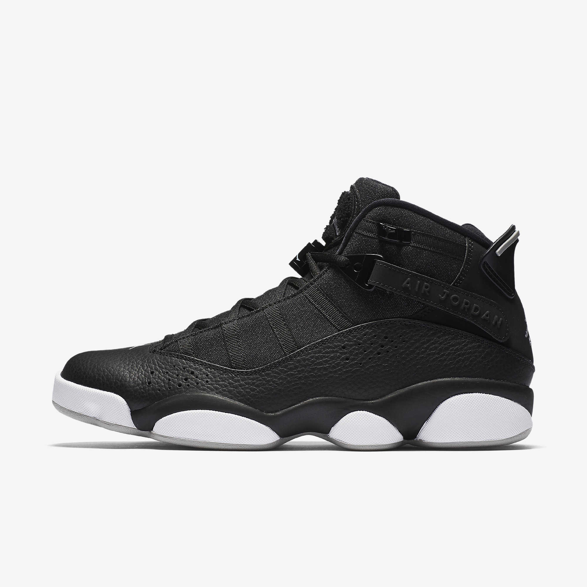 Jordan 6 Rings Black/White-Matte Silver 322992-021 | Kicks Finder