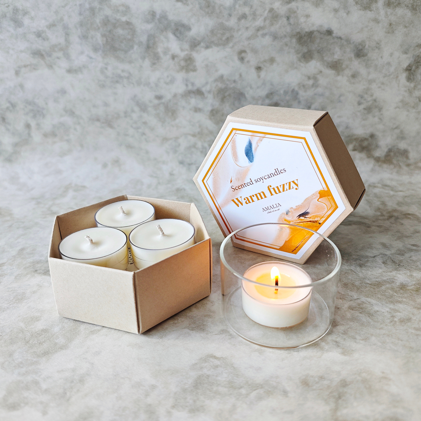 ティーライトキャンドルセット | AMALIA studio（アマリアスタジオ）の