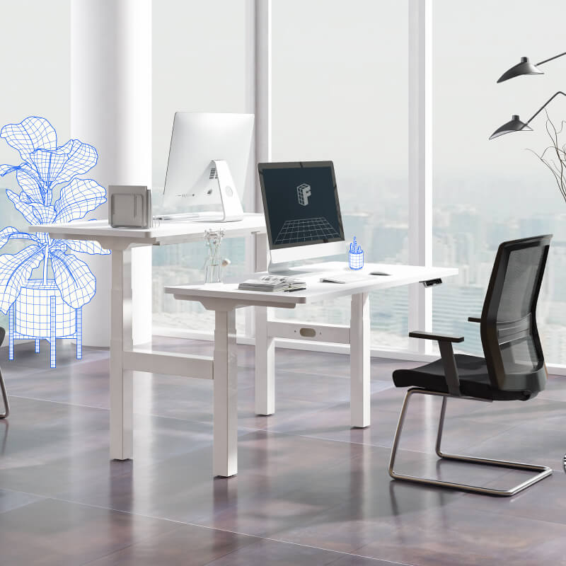 電動昇降式デスク・E7D | FlexiSpot 公式ストア