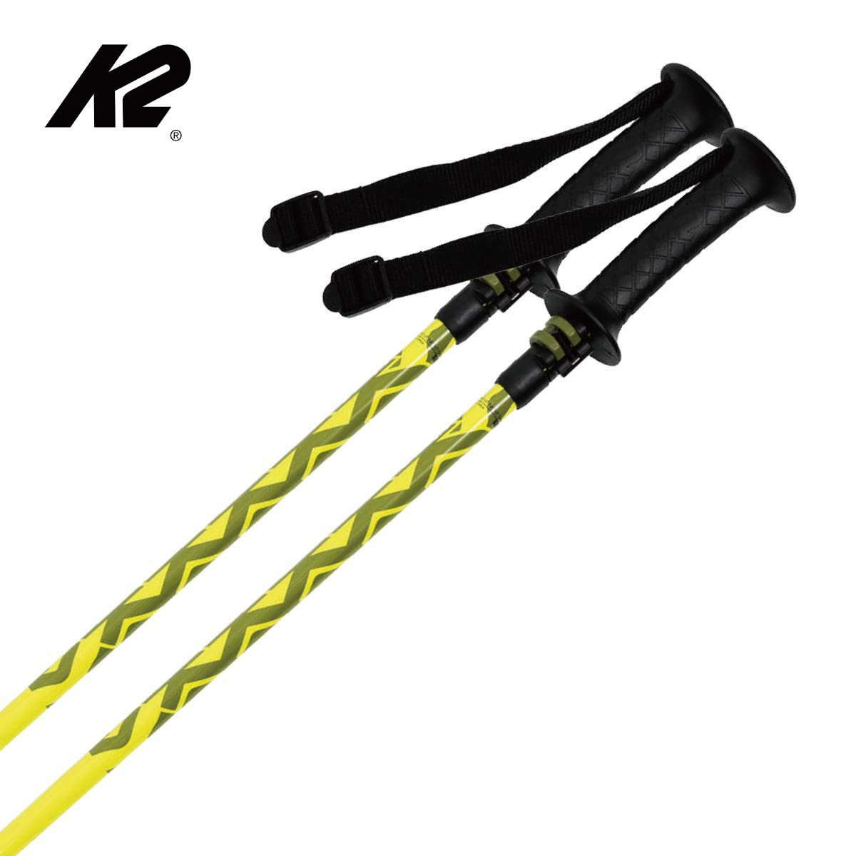 スキー ポール ストック 伸縮式 K2 ケーツー＜2026＞LOCKJAW CARBON