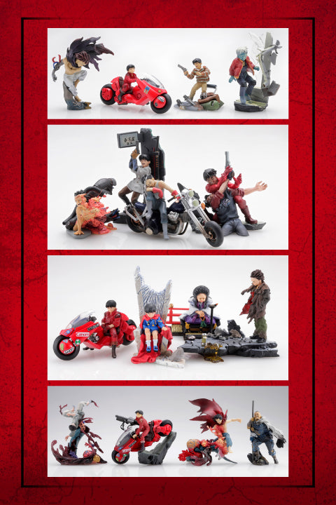 miniQ AKIRA PART.1~4 (2025版) 全16種コンプリートセット +スペア8体